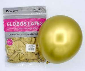 Globos Decorativos R12-30CM Cromados para Regreso a Clases y Fiestas de Pascua, Decoraciones de Boda, Venta al por Mayor en España - Product Image 3