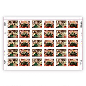 Timbres-poste autocollants de première classe du Royaume-Uni, souvenirs postaux britanniques, timbres anglais - Product Image 1