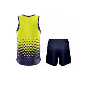 El uniforme de atletismo más vendido para uniforme de atletismo unisex con logotipo personalizado - Product Image 2