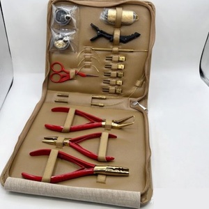 Kit Profesional de Pinzas para Extensiones de Cabello, Herramientas de Acero Inoxidable para Instalación y Remoción de Microenlaces y Clips, Personalización de Marca - Product Image 4
