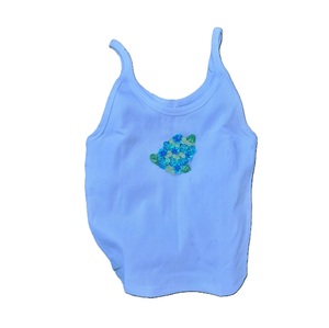 Perles de rocaille dames broderie hauts pour vêtements de fête d'été à la main perles de rocaille broderie haut pour femme Style personnalisé - Product Image 1