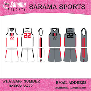 Uniformes de basket-ball ÉCHANTILLON GRATUIT Sublimation de maillot de basket-ball personnalisé réversible avec LOGO PERSONNALISÉ, - Product Image 4