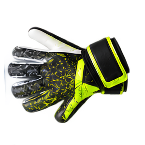 ถุงมือผู้รักษาประตู Max Grip 4 มม. ทำจากยางลาเท็กซ์ ยึดเกาะแข็งแรง ทนทานสำหรับใช้งานกลางแจ้ง สายรัดข้อมือปรับได้ สำหรับฟุตบอล ขายส่งจำนวนมาก รับผลิตแบบ OEM - Product Image 3
