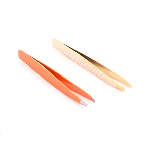 แหนบถอนคิ้วสเตนเลสปลายแหลมน้ำหนักเบาออกแบบโลโก้ตามต้องการ - Product Image 2