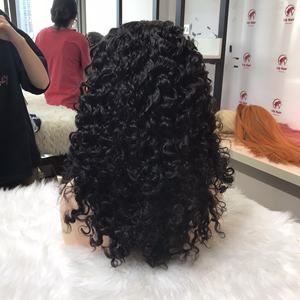 Perruques en dentelle HD 13X4 100% cheveux vierges non traités, cheveux humains vierges vietnamiens, lisses, bouclés, pré-épilés, UPS DHL - Product Image 5