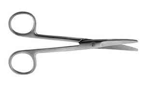 Hexa Care กรรไกร Mayo สแตนเลสแบบโค้ง17 cm, เครื่องมือผ่าตัดทั่วไปเครื่องมือใช้พลังงานแบบแมนนวลราคาดีที่สุด - Product Image 5