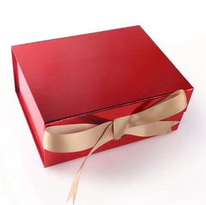 Boîtes pliantes pliables de luxe de haute qualité pour les festivals de vacances-Emballage de cadeaux de Noël Matériaux recyclés Cosmétiques en relief - Product Image 2