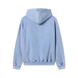 Venta al por mayor de fábrica personalizable Premium sólido pulóver sudaderas con capucha para los hombres Hip Hop Streetwear moda Casual Wear transpirable sudaderas con capucha - Product Image 2