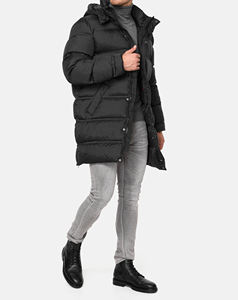 Veste bomber à capuche imperméable respirante surdimensionnée de haute qualité personnalisée OEM/ODM - Product Image 3