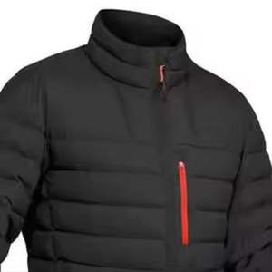 เสื้อแจ็คเก็ตพัฟเฟอร์ผู้ชายสำหรับฤดูหนาว ระบายอากาศได้ดี แห้งเร็ว สามารถสั่งทำสีได้ พร้อมโลโก้ด้านหน้า - Product Image 4