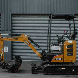 Excavatrice/pelle SANY 1.9T à bras zéro, neuve et prête à travailler ! Polyvalent et compact avec composants de moteur et de pompe essentiels - Product Image 1