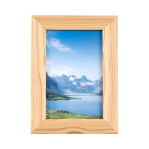 Stylish Home Decor Timeless Wood Picture <b>Frame</b> Customizable Rectangular Sustainable Design Modern <b>Photos</b> Art Perfect <b>Gift</b> Choice - Product Image 1
