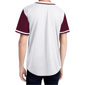 Custom <b>Men</b> Youth Baseball Uniform Set Button up Baseball Jersey Embroidery Sublimated Team Stitched Baseball Jersey <b>T</b> <b>Shirts</b> - Product Image 5