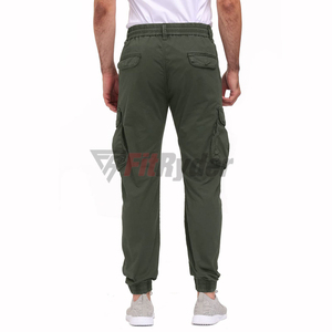 Best Selling Men's Tactical Casual <b>Cargo</b> Pants Elastic Waist Quick Dry Breathable Eco-Friendly Lightweight Polyester/Cotton - Product Image 5