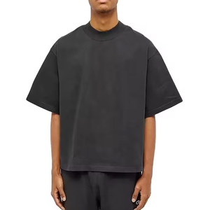 T-shirts amples pour hommes, vêtements de sport pour hommes, t-shirt ample sans couture pour la course, t-shirts amples à épaules tombantes pour hommes - Product Image 4