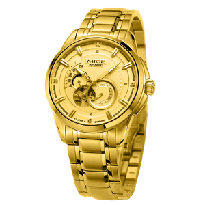 Customized Men's Exclusive <b>Mechanical</b> <b>Watch</b> Water-Resistant Miyota Movement Pointer Dial Crown - Product Image 4