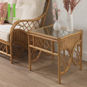 Mesa de Centro de Ratán Tejida Moderna para Sala de Estar, Ecológica, Duradera, Venta al por Mayor, Hecha en Vietnam - Product Image 3