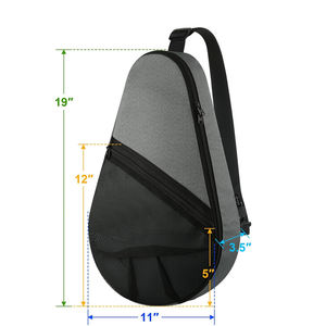 Sacs de raquette de padel de grande capacité de qualité supérieure en quantité en vrac sac de pagaie de pickleball à bandoulière réglable à vendre - Product Image 6