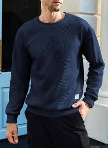 Sweat à capuche surdimensionné en coton lourd de haute qualité pour hommes pull Streetwear à épaules tombantes - Product Image 3