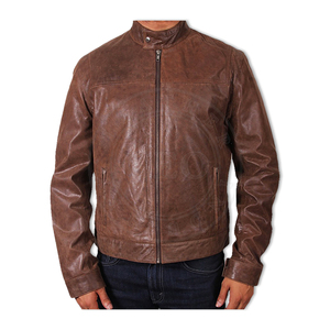 Cremallera de piel de oveja, diseño personalizado, informal, cuero genuino - Product Image 3