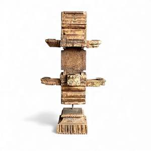 เชิงเทียนไม้ ดีไซน์หรูหรา สำหรับตกแต่งบ้านและงานแต่งงาน เหมาะสำหรับคริสต์มาส อีสเตอร์ และโอกาสพิเศษ - Product Image 1