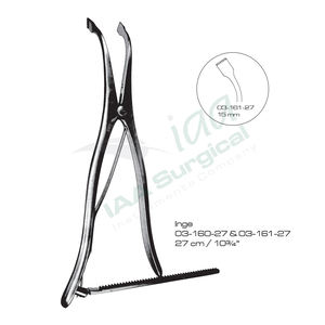 Pinza Espaciadora Vertebral de Alta Calidad para Instrumentos Médicos, Pinza Quirúrgica para Tejidos, Espaciador de Láminas Inge de 15 cm, Pinza Espaciadora Ósea - Product Image 3