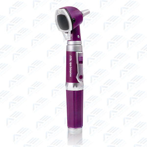 Fiber Optic Otoscope Stainless Steel Case Pocket Diagnostic Ear Infection Detector for Kids Adults Home Use Purple Lifetime - Product Image 6