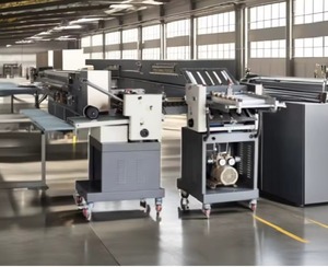 Máquina Plegadora de Papel Semiautomática de 4 Peines con Componentes PLC PRY-384SB 380V, 1 Año de Garantía, 1350kg, 1200x960x2200mm - Product Image 2