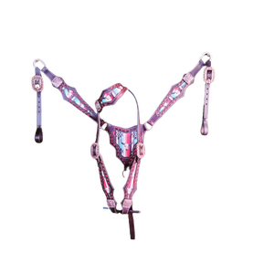 Nouveau Design Western Cuir Cheval Headstall Tête perlée Headstall Smart Western Headstall au prix du marché - Product Image 1