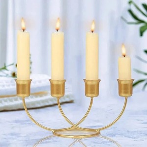 Available High Quality Round Available Glass Candle <b>Jar</b> for Home & Hotel Decoration New Design Best Price Metal Candle Lantern - Product Image 1