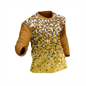 Venta al por mayor personalizable juventud pesca Jersey gratis personalizado en blanco Jersey tinte sublimación pesca desgaste barato personalizable pesca - Product Image 1