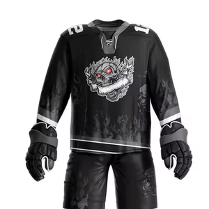 Uniforme de hockey sur glace de style populaire meilleure vente uniforme de hockey sur glace à prix abordable uniforme de hockey sur glace - Product Image 4