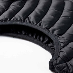 เสื้อกั๊กพัฟเฟอร์ผู้ชายแฟชั่นสำหรับฤดูหนาว คอสูง กันน้ำ กันลม มีโลโก้ด้านหน้า  สามารถเลือกสีและขนาดได้ตามต้องการ - Product Image 3