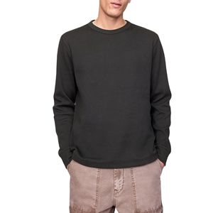 Men's Vintage Casual <b>Full</b> <b>Zip</b> Winter Warm <b>Sweatshirt</b> Long Sleeve Eco-Friendly Breathable Custom Logo Solid Pattern - Product Image 1