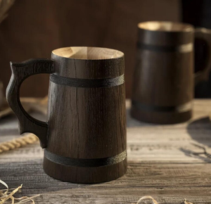 Custom Gift for Beer Lovers Wooden Beer <b>Mug</b> Medieval <b>Mug</b> Personilized <b>Mug</b> Custom Viking MugChristmas Gifts - Product Image 1