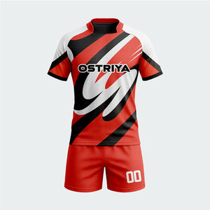 ชุดวอลเลย์บอลวัสดุโพลีเอสเตอร์100% ชุดวอลเลย์บอลพิมพ์โลโก้ได้ตามต้องการ - Product Image 3