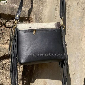 กระเป๋าสะพายไหล่หนังโบฮีเมียนทำด้วยมือแท้ใหม่ - Product Image 5