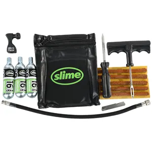 Kit de réparation d'urgence pour pneus de VTT et UTV avec lacets de réparation et kit Slime - Product Image 2