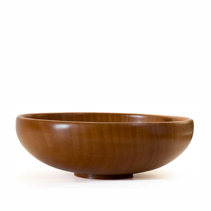 Bol de service en bois d'acacia de haute qualité avec support vaisselle écologique polie personnalisée pour les mariages fêtes cadeaux - Product Image 5