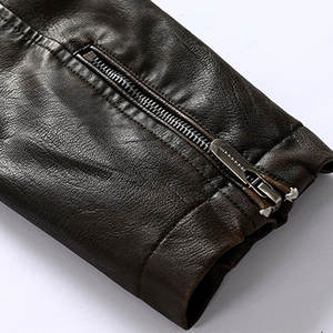 Veste en cuir d'agneau de haute qualité pour homme, logo professionnel, nouveau design, cuir véritable, veste de qualité supérieure pour homme - Product Image 5