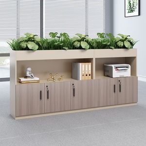 Meuble de rangement modulaire en mélamine pour bureau à domicile et école, avec tiroirs et armoire – VENTE FLASH - Product Image 6