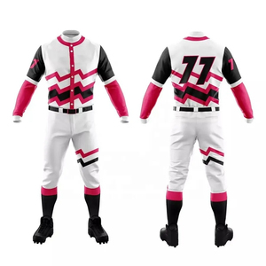 High Quality Men's <b>Baseball</b> & Softball Sportswear Uniforms Breathable Base <b>Ball</b> Sportswear Uniform Set - Product Image 5