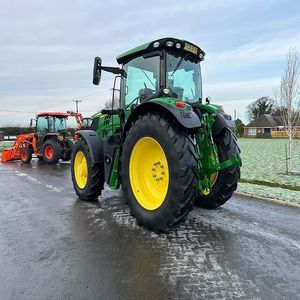 La mejor calidad 50hp-120hp usado John Deer 4WD Tractores de ruedas Maquinaria agrícola de calidad con motor de caja de cambios Motor en línea - Product Image 5