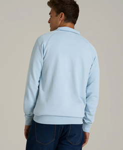 Pull à Capuche Zippé Demi-Col en Polaire 360g 100% Coton Écologique Personnalisé Respirant Uni Grande Taille pour Vente en Gros (ODM) - Product Image 2