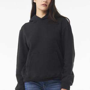 เสื้อมีฮู้ดแบบสวมหัวของผู้ชายผ้าฝ้ายขนแกะ100% ขนาดใหญ่เสื้อมีฮู้ดโลโก้แบบกำหนดเอง - Product Image 4