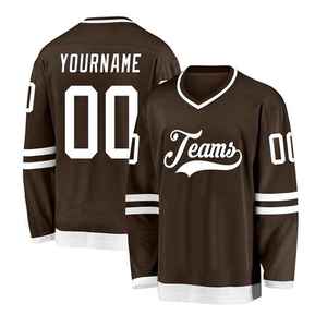 Venta al por mayor de camisetas de hockey sobre hielo para hombre, camisetas de entrenamiento de práctica, logotipo personalizado, poliéster, impresión por sublimación, proveedor de ropa deportiva a granel - Product Image 5