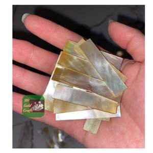 WHOLESALE WHITE MOTHER OF PEARL SHELL <b>SHEET</b> CUSTOM SIZE DOUBLE <b>FLAT</b> FOR HANDCRAFT JEWELRY AND ART DESIGN USE - Product Image 5