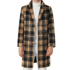 <b>Men</b> Long <b>Coat</b> Thick Warm Casual Winter <b>Coat</b> <b>Men</b> Long <b>Coat</b> Modern Stylish Wool Blend Outerwear <b>Men</b> Long <b>Coat</b> - Product Image 6