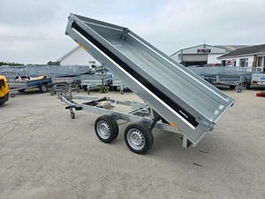 Remolque Volquete Eléctrico Brenderup de 2700 kg con Eje de 10x5 pies y Frenos, Piso de Acero, Remolque de Carga y Utilidad - Product Image 3