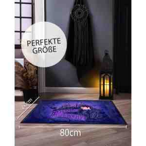พรมเช็ดเท้าดีไซน์ทันสมัยวันพุธ แรงบันดาลใจจากเนเวอร์มอร์ อะคาเดมี - Product Image 3